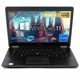 Dell Latitude E7470 14" Core i7-6500U - SSD 2 TO - 32GB QWERTY - Anglická