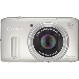 Kompakt - Canon PowerShot SX240HS Strieborná + objektívu Canon Zoom lens 20x 4.5-90mm f/3.5-6.8 IS