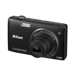 Nikon Coolpix S5200 Kompakt 16 - Čierna