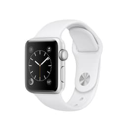 Apple Watch (Series 2) 2016 GPS 38mm - Hliníková Strieborná - Sport Loop Biela