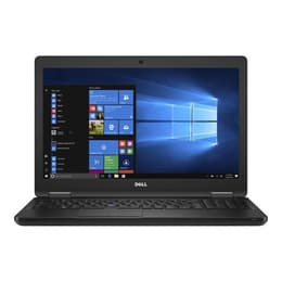 Dell Latitude 5580 15" Core i7-7600U - SSD 256 GB - 16GB QWERTY - Anglická