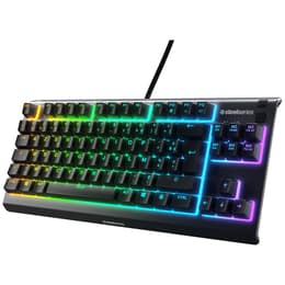 QWERTY Klávesnica Steelseries Anglická (UK) Podsvietená klávesnica Apex 3 TKL