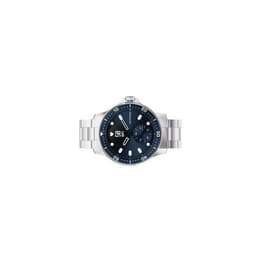 Smart hodinky Withings ScanWatch HWA09 á á - Strieborná/Modrá