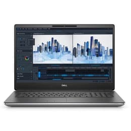 Dell Precision 7760 17" (2021) - Core i7 - Gen 11 (H) - 16GB - SSD 512 GB QWERTY - Portugalská