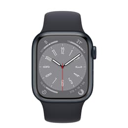 Apple Watch (Series 8) 2022 GPS 41mm - Hliníková Čierna - Sport band Čierna
