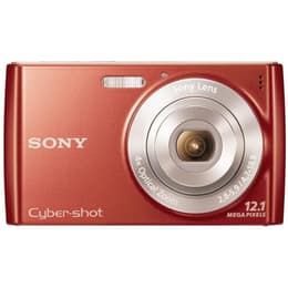 Sony Cyber-Shot DSC-W510 Kompakt 12 - Červená