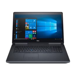 Dell Precision 7720 17" (2017) - Core i7-7820HQ - 16GB - SSD 1 TO AZERTY - Francúzska