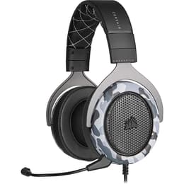Slúchadlá Corsair HS60 Haptic Potláčanie hluku gaming drôtové Mikrofón - Čierna