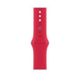 Apple Watch Series 8 (2022) GPS + mobilná sieť 45 mm - Hliníková Červená - Sport band Červená