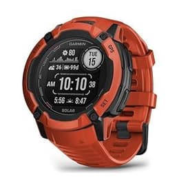 Smart hodinky Garmin Instinct 2X Solar Nie á - Červená