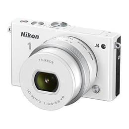 Nikon 1 J4 Hybridný 18 - Biela