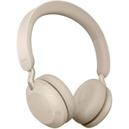 Slúchadlá Jabra Elite 45h Potláčanie hluku wireless Mikrofón - Béžová