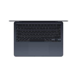 MacBook Air 13" (2024) - Apple M3 8‑core CPU a GPU 8-Core - 8GB RAM - SSD 256GB - AZERTY - Francúzska