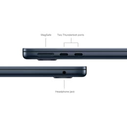 MacBook Air 13" (2024) - Apple M3 8‑core CPU a GPU 8-Core - 8GB RAM - SSD 256GB - AZERTY - Francúzska