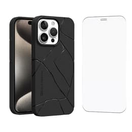 Back Market Obal iPhone 15 Pro a ochranný displej - Recyklovaný plast -