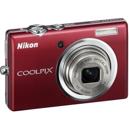 Nikon Coolpix S570 Kompakt 12 - Červená