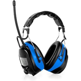 Slúchadlá Auna Jackhammer Potláčanie hluku wireless - Modrá