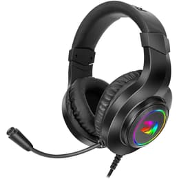 Slúchadlá Redragon HYLAS H260RGB Potláčanie hluku gaming drôtové Mikrofón - Čierna