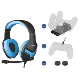 Mikrofón PlayStation 4 Konix BLACK AND BLUE PS4 GAMER PACK
