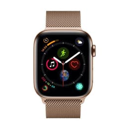Apple Watch (Series 4) 40mm - Nerezová Zlatá - Milánsky Zlatá