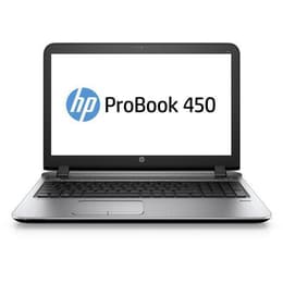 HP ProBook 450 G3 15" (2017) - Core i3-6100U - 4GB - SSD 128 GB QWERTY - Anglická
