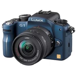 Lumix DMC-G1 - Modrá + Panasonic Lumix G Vario 14-42mm f/3.5-5.6 ASPH Mega OIS f/3.5-5.6