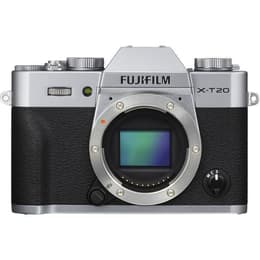 Fujifilm X-T20 Zrkadlovka 24,3 - Strieborná