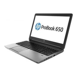 HP ProBook 650 G1 15" (2014) - Core i3-4000M - 4GB - SSD 120 GB AZERTY - Francúzska