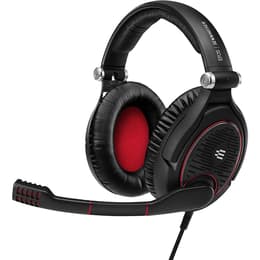 Slúchadlá Sennheiser Game Zero Potláčanie hluku gaming drôtové Mikrofón - Čierna/Červená