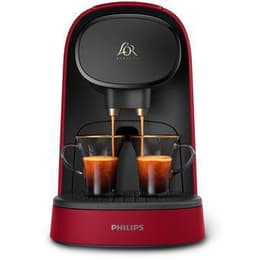 Kapsulový espressovač Philips L'Or Barista LM8012/55 1L - Červená/Čierna