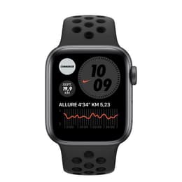 Apple Watch (Series 6) 2020 GPS 44mm - Hliníková Vesmírna šedá - Nike Sport band Čierna
