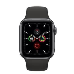 Apple Watch (Series 5) 2019 GPS 40mm - Hliníková Sivá - Sport band Čierna