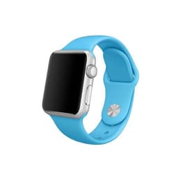 Apple Watch (Series 1) 2016 GPS 38mm - Hliníková Strieborná - Sport Loop Modrá