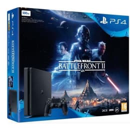 PlayStation 4 Slim 500GB - Čierna + Star Wars Battlefront II