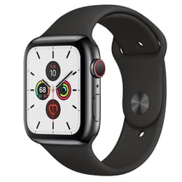 Apple Watch (Series 5) 2019 GPS + mobilná sieť 40mm - Nerezová Čierna - Sport band Čierna