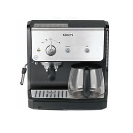 Kombinovaný espresso kávovar Kompatibilné s papierovými kapsulami (E.S.E) Krups XP2000 1,2000L - Čierna/Sivá