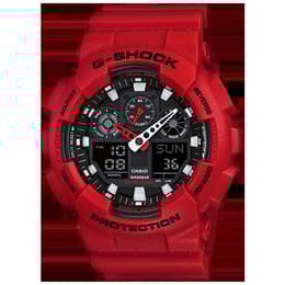 Smart hodinky Casio GA-B001-4AER Nie Nie - Červená