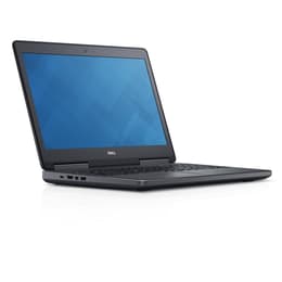 Dell Precision 7510 15" Core i7-6820HQ - SSD 256 GB - 16GB AZERTY - Francúzska