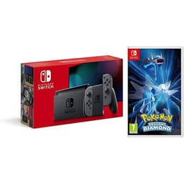 Switch 32GB - Sivá + Pokémon Brilliant Diamond