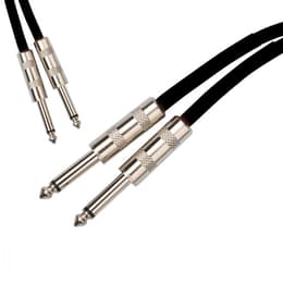 Câbles audio Enceintes/haut-parleurs Ibiza sound SONO - 2x Jack Mono MALE 6.35mm - Longueur 5M Kábel