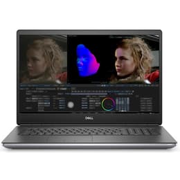 Dell Precision 7750 17" (2020) - Core i5 - Gen 10 (H) - 16GB - SSD 512 GB QWERTY - Anglická