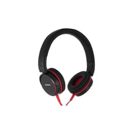Slúchadlá Sony MDR-ZX610 Mikrofón - Čierna/Červená