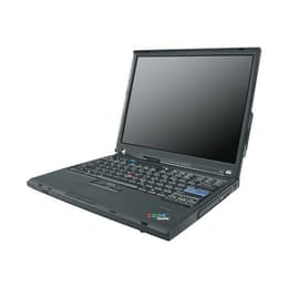 Lenovo ThinkPad T60 15" (2006) - Core Solo T1300 - 2GB - HDD 250 GB AZERTY - Francúzska
