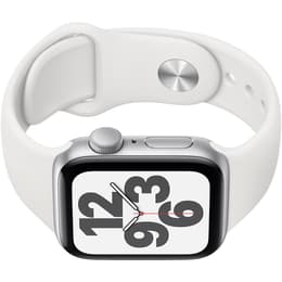 Apple Watch Series SE 1 (2020) GPS + mobilná sieť 40 mm - Hliníková Strieborná - Sport band Biela