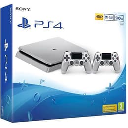 PlayStation 4 Slim 500GB - Sivá - Limitovaná edícia Playstation 4 Slim Silver