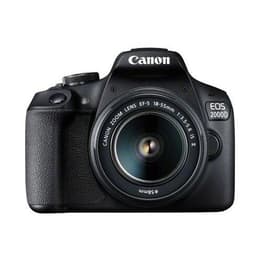 Canon EOS 2000D Zrkadlovka 24 - Čierna