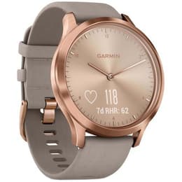 Smart hodinky Garmin Vívomove HR á Nie - Sivá/Zlatá