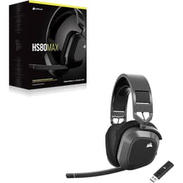 Slúchadlá Corsair HS80 Max Potláčanie hluku gaming drôtové + bezdrôtové Mikrofón - Čierna