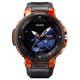 Smart hodinky Casio Pro Trek Smart WSD-F30 Nie á - Oranžová/Čierna