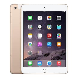 iPad mini (2014) 3. generácia 64 Go - WiFi + 4G - Zlatá